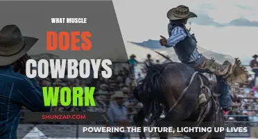 Cowboys' Workout: Muscles Strengthened by Ranch Life and Riding