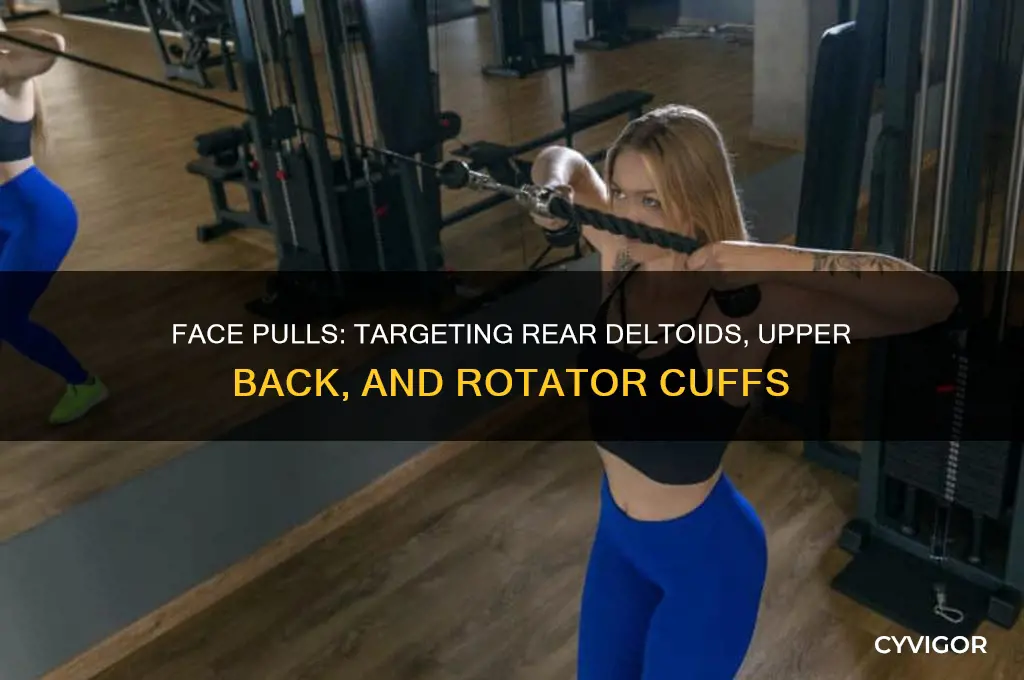 what muscle does face pull target