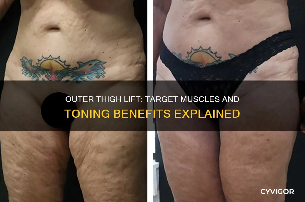 what muscle does outer thigh lift work