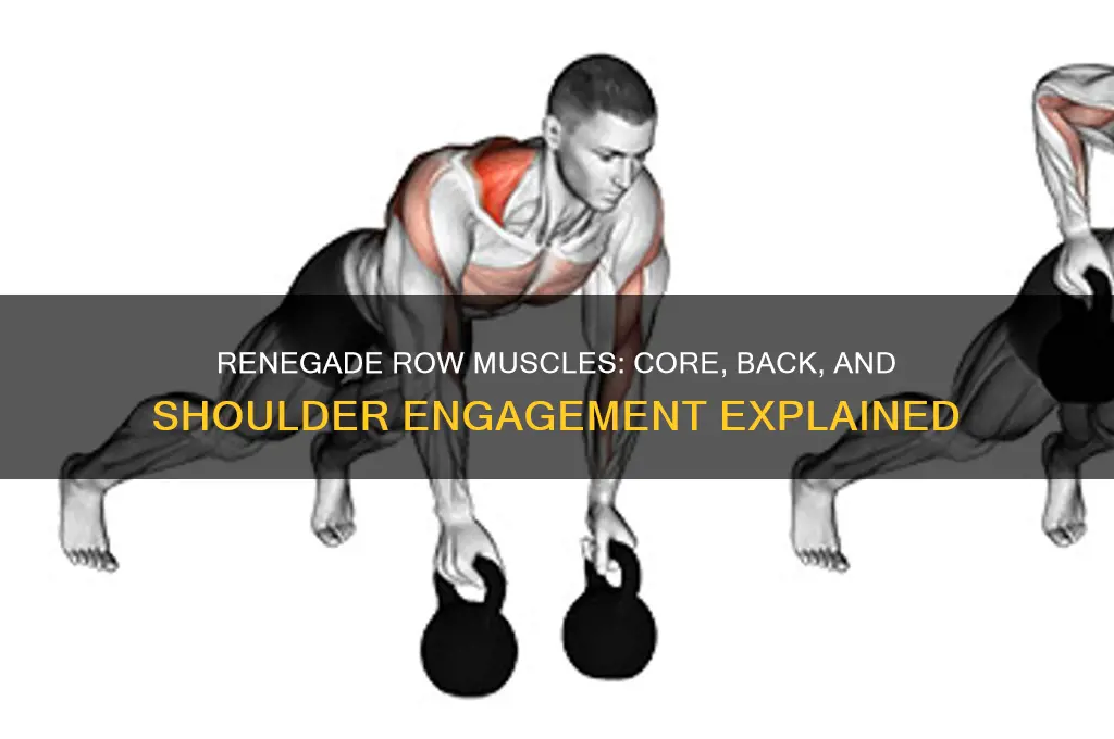 what muscle does renegade row work