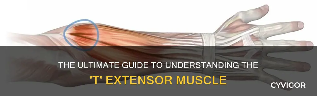 what muscle extends t