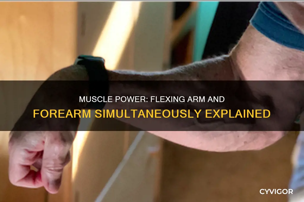 what muscle flexes both the arm and forearm