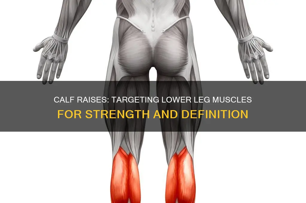 what muscle group do calf raises work