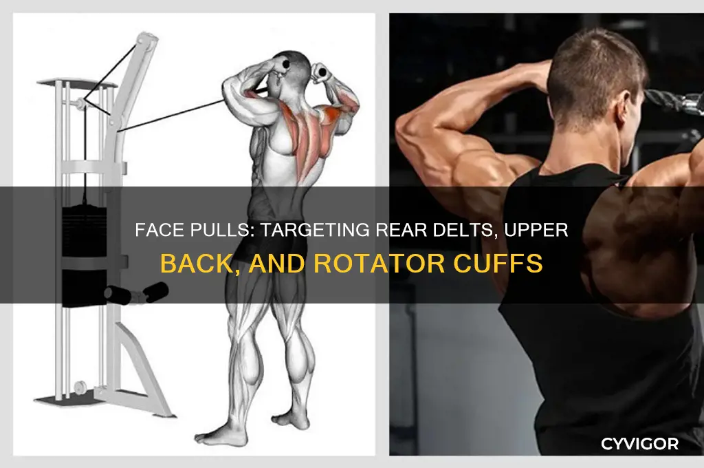 what muscle group do face pulls work