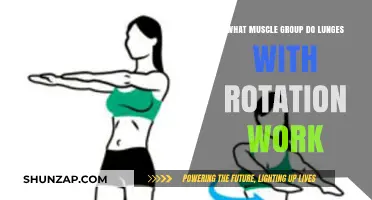 Lunges with Rotation: Targeting Core, Glutes, and Leg Muscles