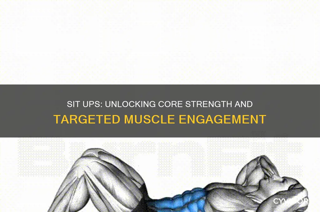 what muscle group do sit ups target