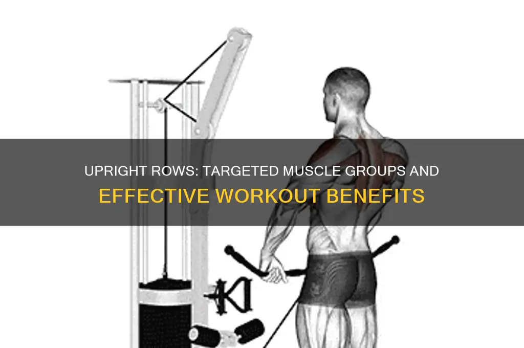 Upright Rows: Targeted Muscle Groups And Effective Workout Benefits ...