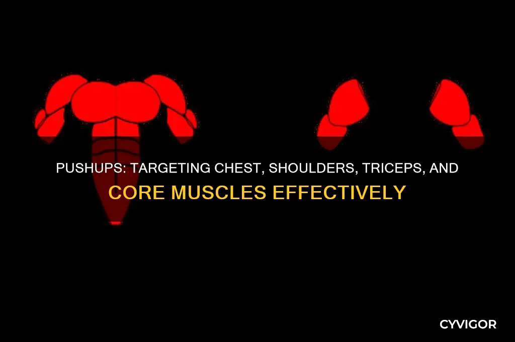 what muscle group do you work out when doing pushups