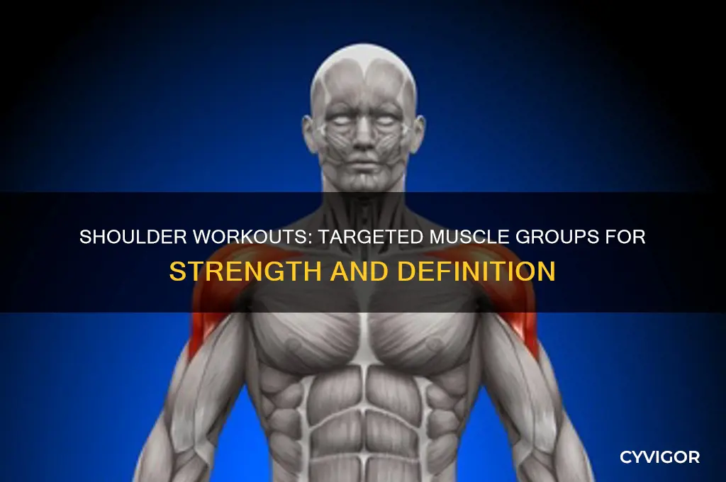 what muscle group do you workout with shoulders