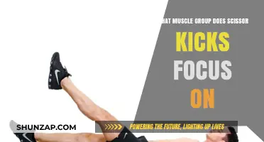 Scissor Kicks: Targeting Core, Lower Abs, and Hip Flexors Effectively