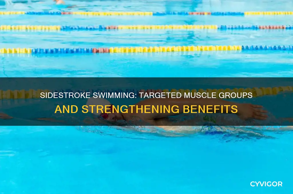 what muscle group does the sidestrok strengthen