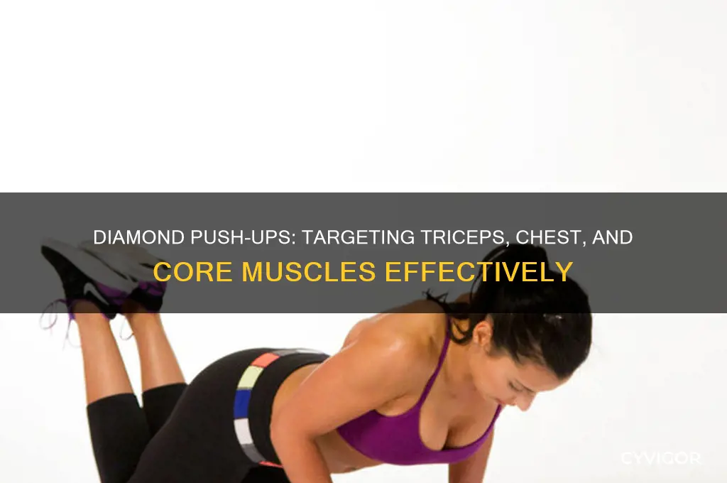 what muscle group is dimond press up at