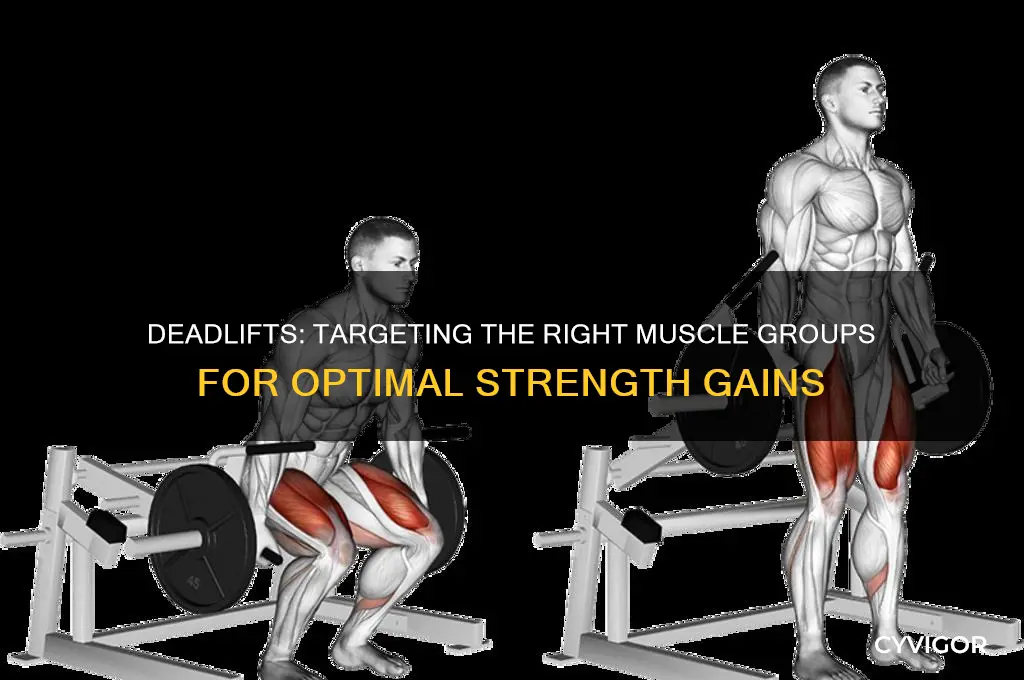 what muscle group should i do deadlifts with