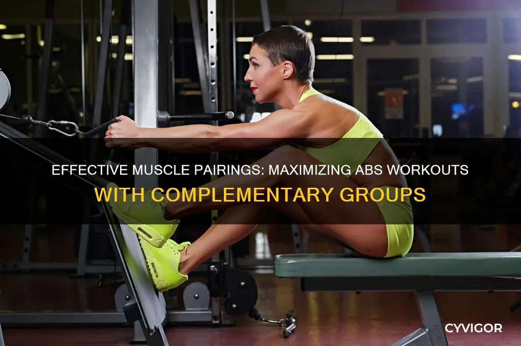 what muscle group to pair with abs
