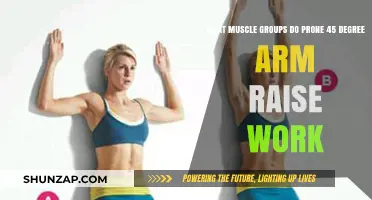 Prone 45-Degree Arm Raise: Targeted Muscle Groups Explained