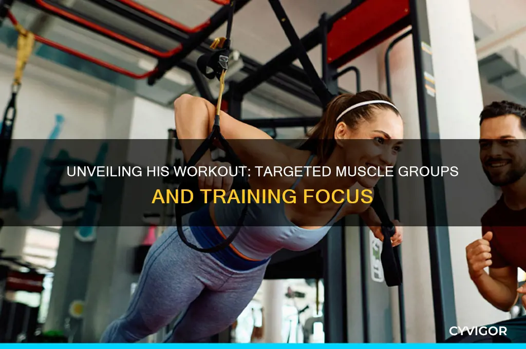 what muscle groups is he targeting