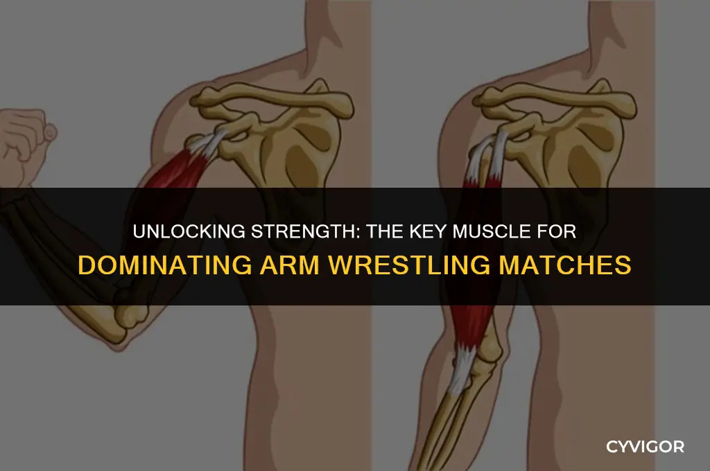 what muscle is good for arm wrestling