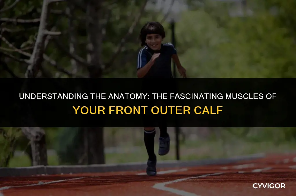 what muscle is in uuour front outer calf