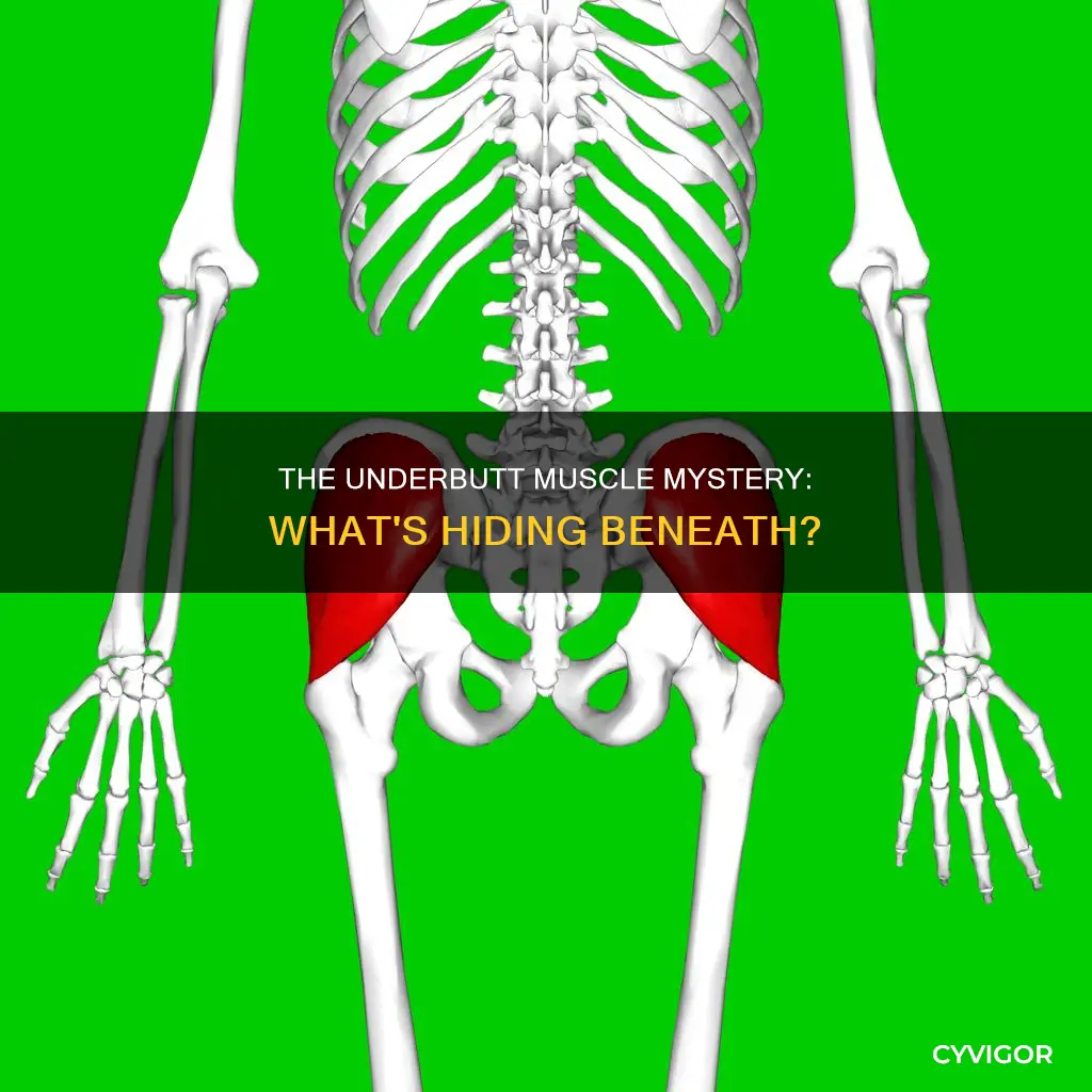 what muscle is the underbutt