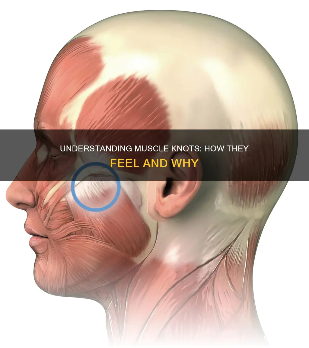 what muscle knots feel like