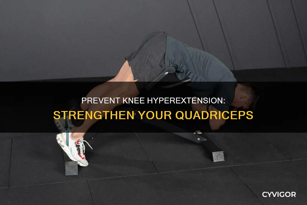 what muscle prevents knee hyperextension