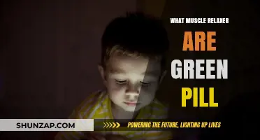 Green Pill Muscle Relaxers: Identifying and Understanding Their Uses