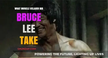 Bruce Lee's Muscle Relaxer: Unveiling His Secret Recovery Aid