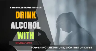 Safe Muscle Relaxer and Alcohol Combinations: What You Need to Know