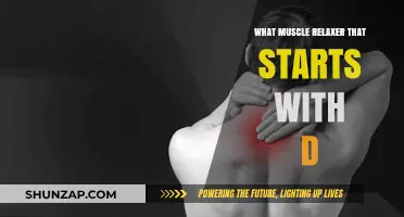 Discovering Effective D-Named Muscle Relaxers for Pain Relief