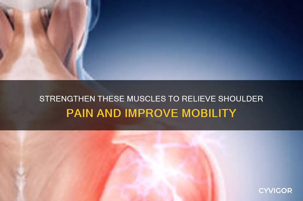 what muscle to strengthen for shoulder pain