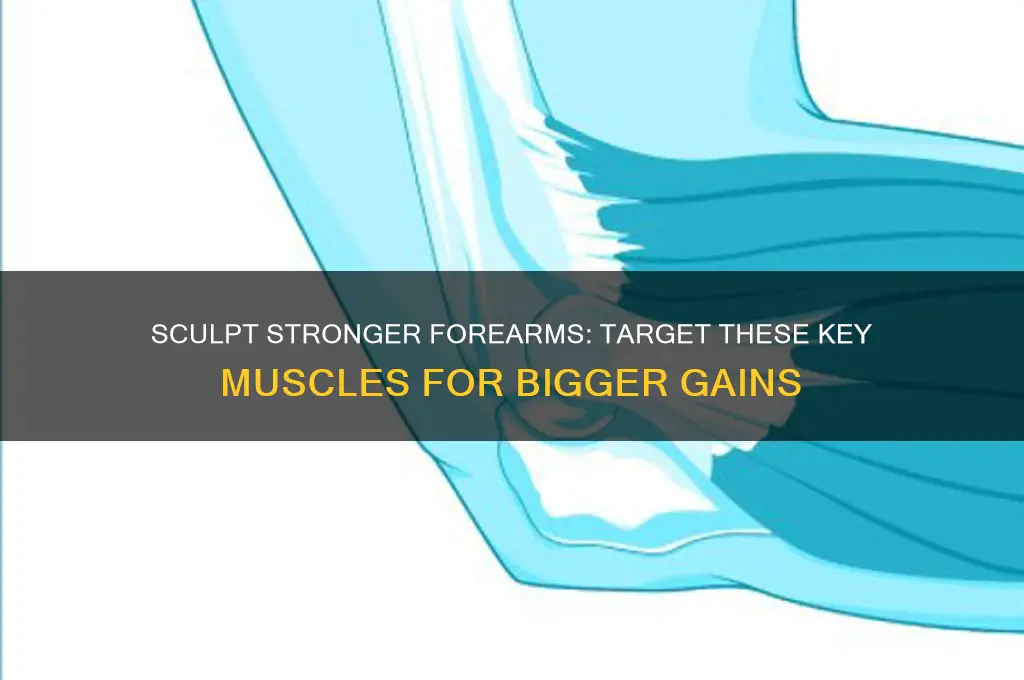 what muscle to work to get bigger forearms