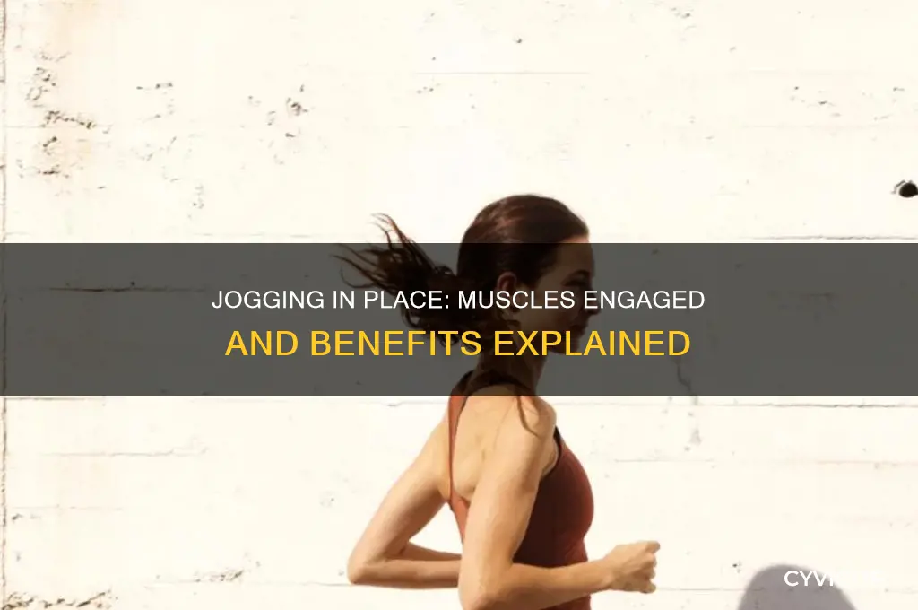 what muscles are being worked out when jogging in place