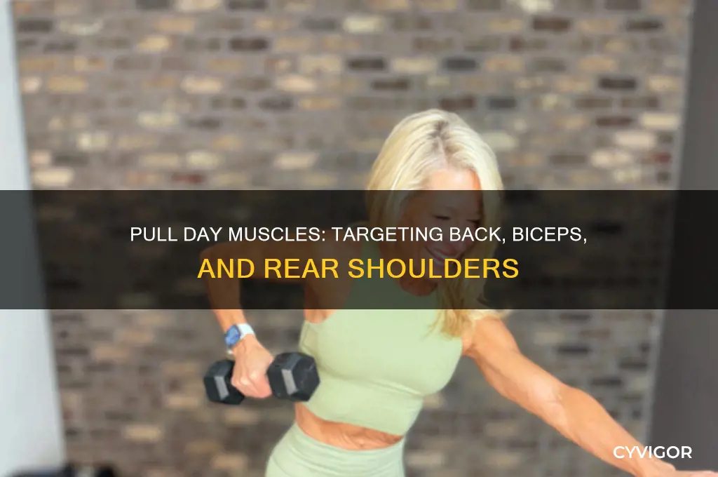 what muscles are in a pull day