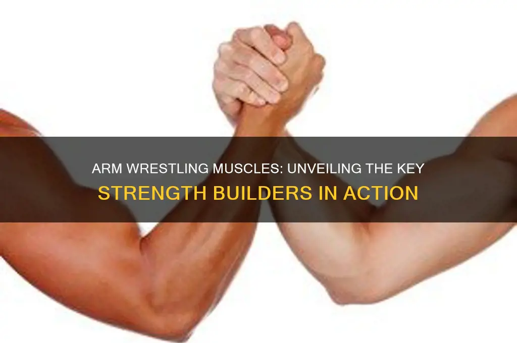 what muscles are worked in arm wresetling