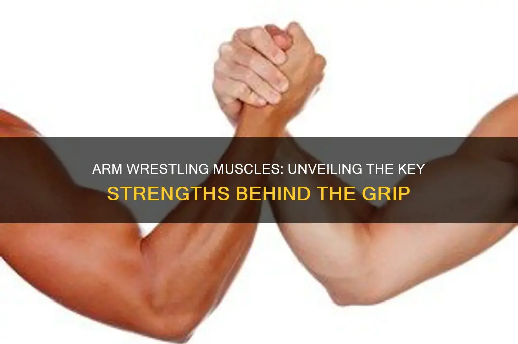 what muscles are worked in arm wrestling