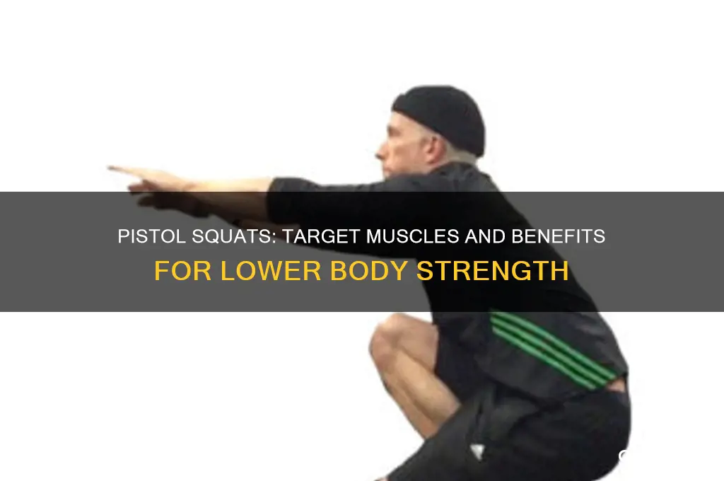 what muscles are you working when you perform pistol squats