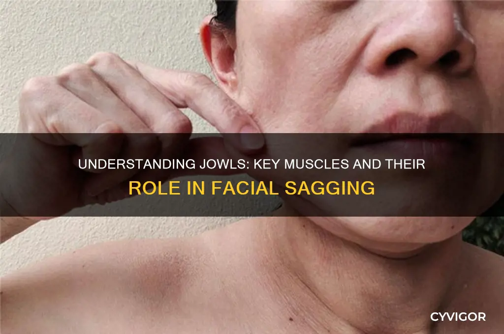 what muscles cause jowls