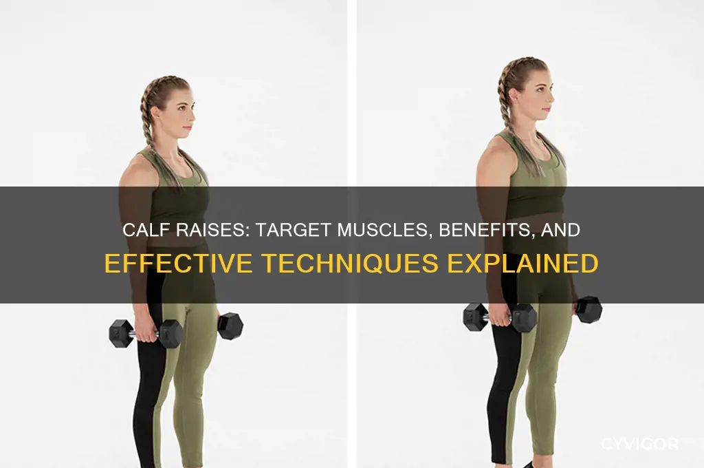 what muscles do calf rasies work out