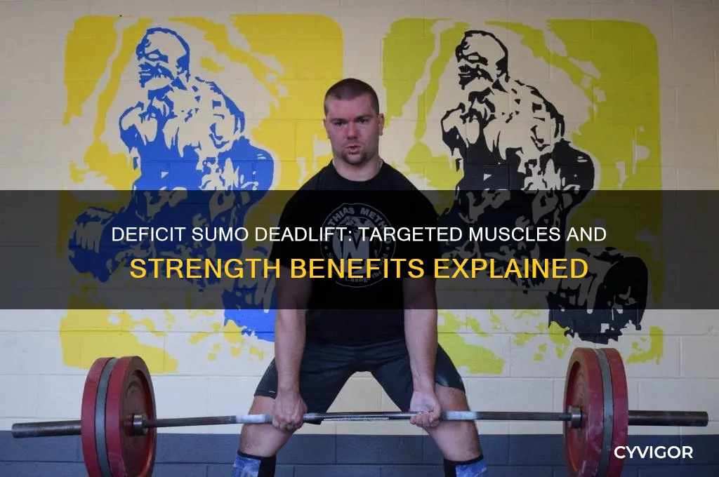 what muscles do deficit sumo deadlift work