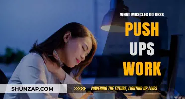 Desk Push-Ups: Targeted Muscles and Benefits for Upper Body Strength