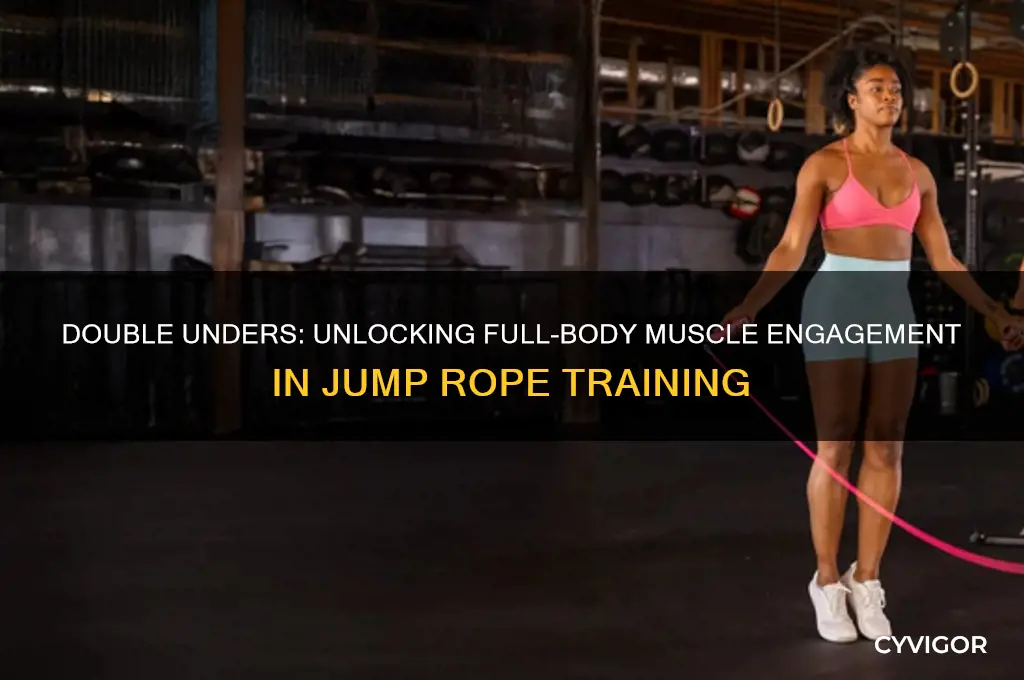 what muscles do double unders work