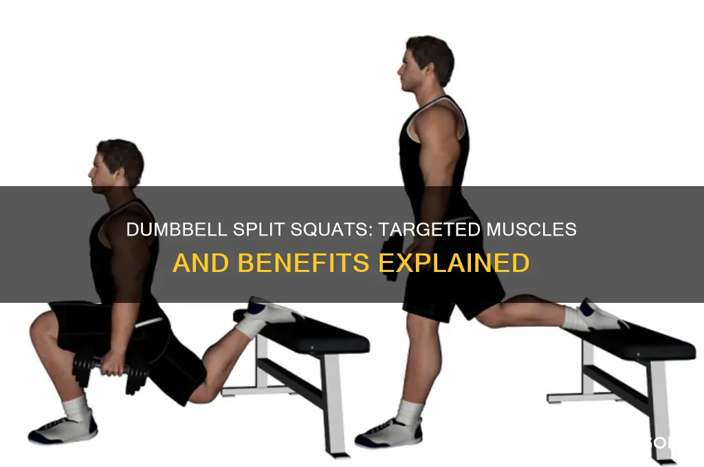 what muscles do dumbbell split squats work