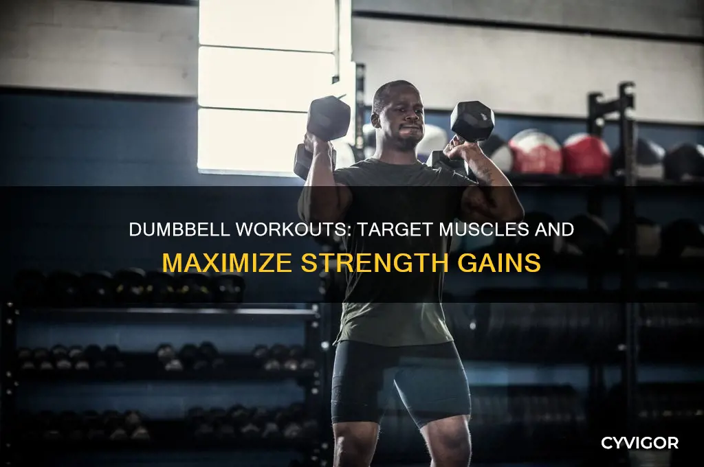what muscles do dumbbell work