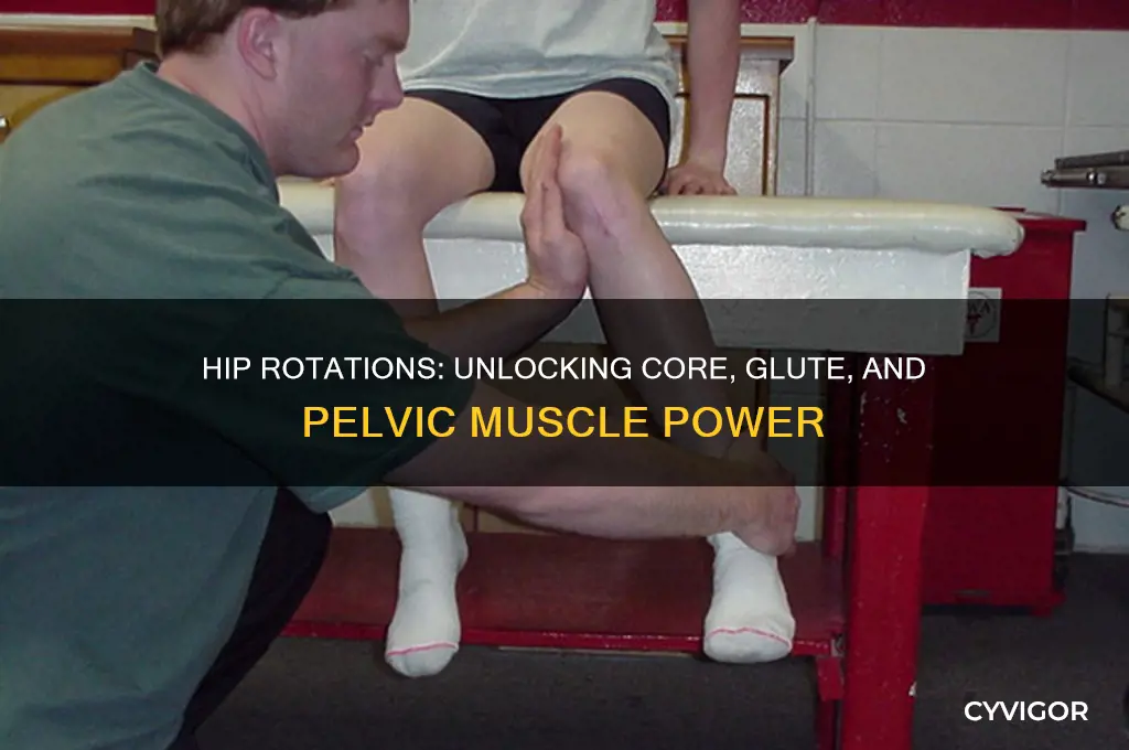 what muscles do hip rotations work