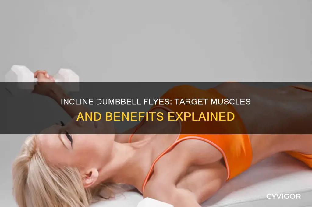 what muscles do incline dumbbell flyes work