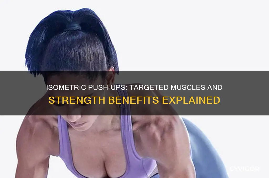 what muscles do isometric push ups work