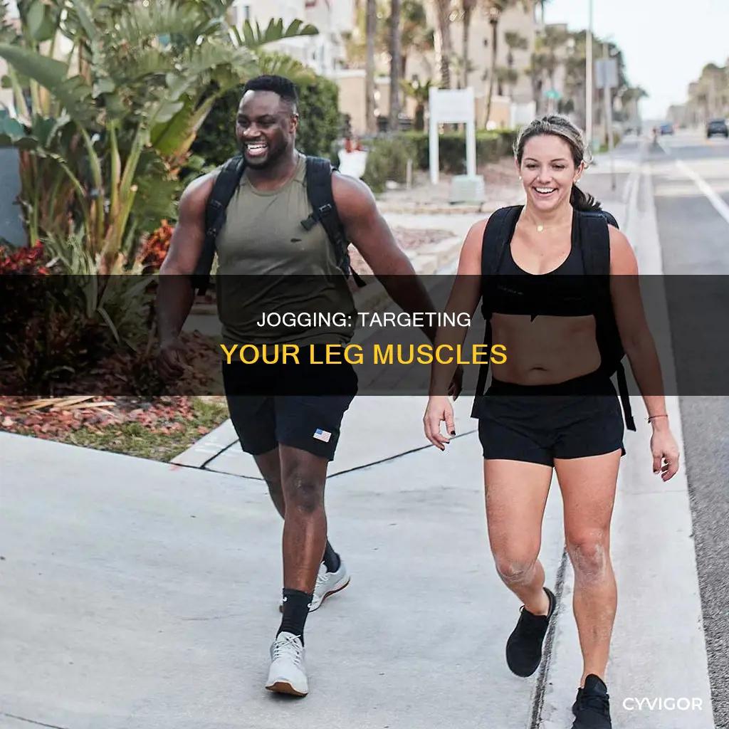 what muscles do jogging target