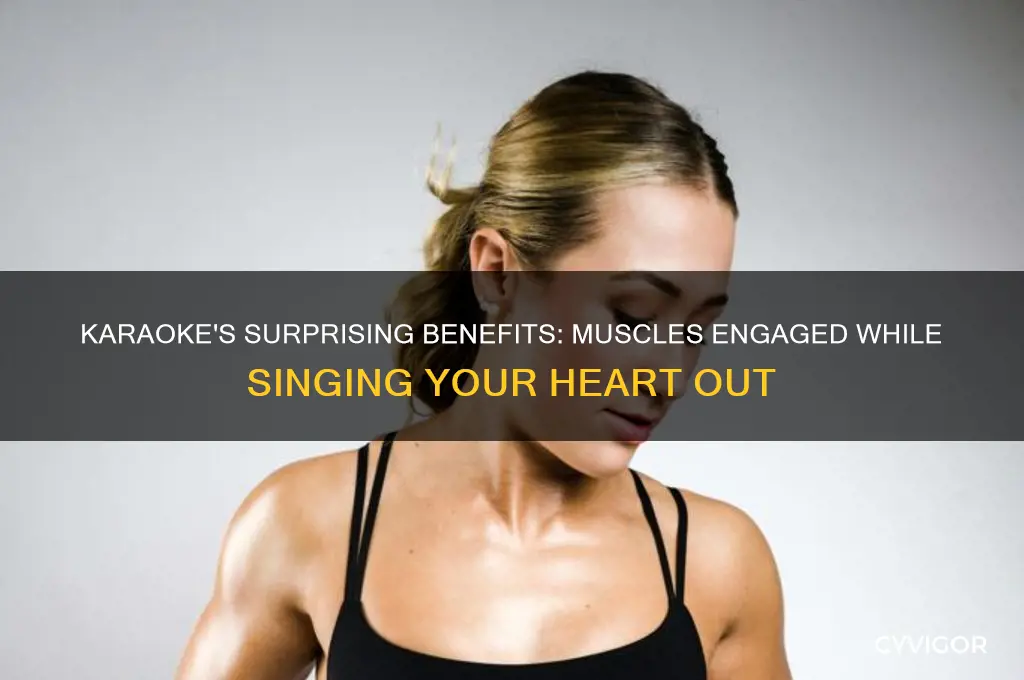 what muscles do karaoke work