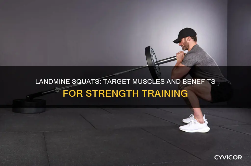 what muscles do landmine squats work