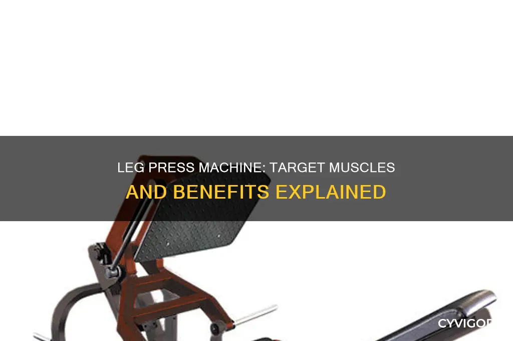 what muscles do leg press machine work